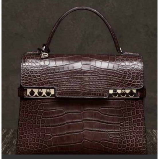 Tempête MM + B - Ténéré Alligator - Ebène (Available for HK only)