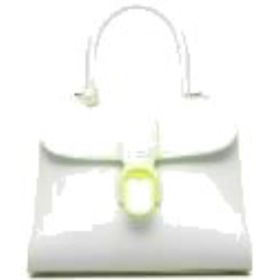 Brillant MM S - Box Calf - Optic White-Néon (Available for All Market)