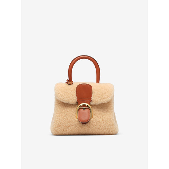 Brillant Mini S Teddy Sierra Calf - Natural - Brandy (Available for All Market)