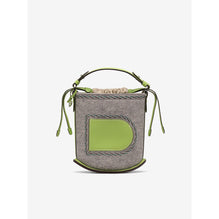Pin Mini Bucket Felt Supple Calf - Aloe - Heather Grey (Available for All Market)