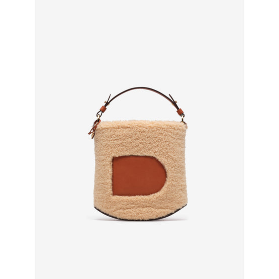 Pin Mini Bucket +C Teddy Sierra Calf - Natural - Brandy (Available for All Market)