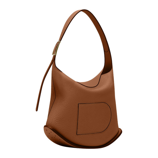 Pin Hobo GM Taurillon Soft - Tan (Available for All Market)