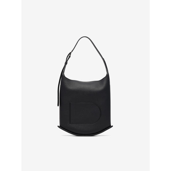 Pin Hobo MM Taurillon Soft - Noir (Available for All Market)