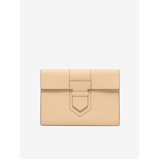 Presse A5 Pouch Taurillon Soft - Dune (Available for All Market)