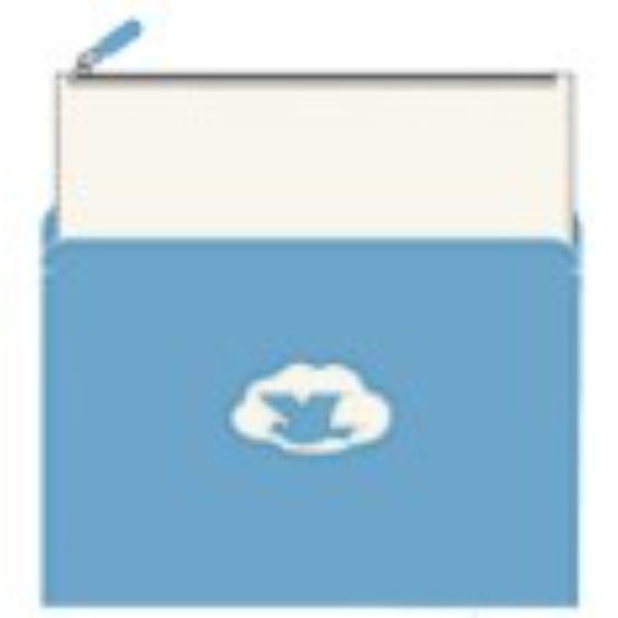 The Sensitive Chord Trompe L'œil A4 Pouc - Ciel - Ivory (Available for All Market)