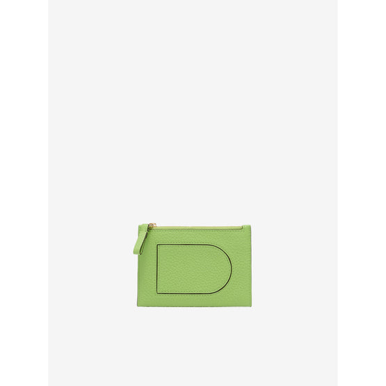 Pin D Pouch Mini Taurillon Soft - Aloé (Available for All Market)